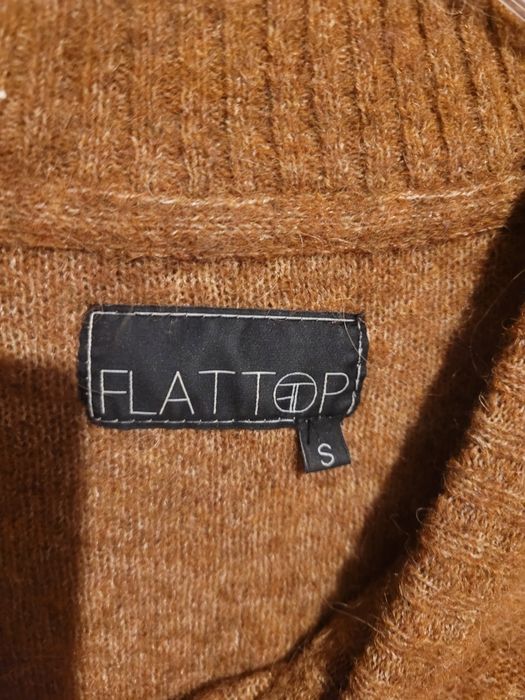 Alpaka wełna półgolf zimowy sweter narty