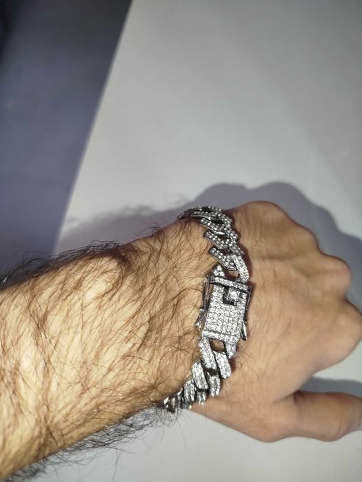 Pulseira estilo cubano