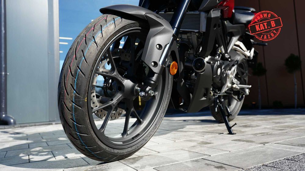 HONDA CB125R kat. B - WYNAJEM - od 149 zł/doba, od 109 zł/4h