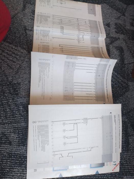 Naprawa VW golf 2 książki