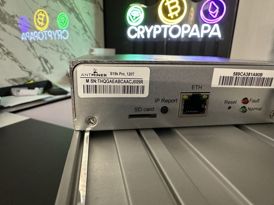НАЛИЧИЕ! Antminer S19K PRO 120th (Б/У)