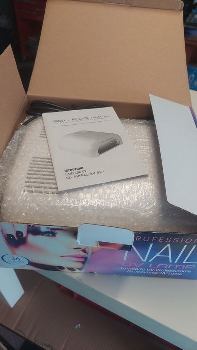 Lâmpada UV Profissional 36 W para Unhas – Nova | Gel For Nail