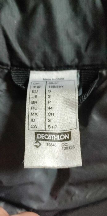 Kurtka pikowana przejściowa quechua rozmiar s