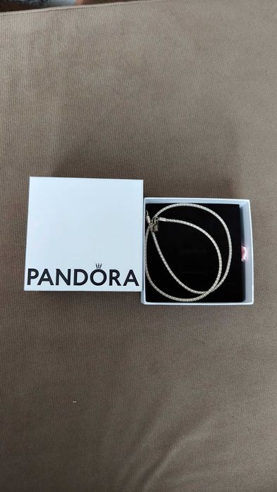 Srebrny naszyjnik pandora
