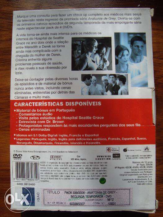Anatomia de Grey - Segunda temporada (Parte 1)
