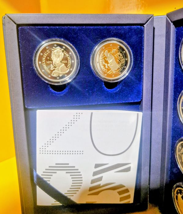 Conjunto proof San Marino 2025