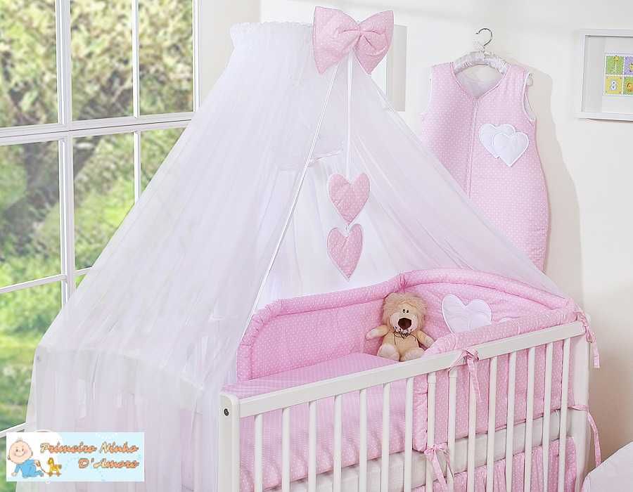 Conjunto de berço, enxoval para cama de bebe
