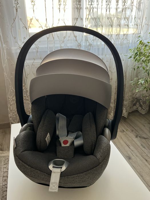 Cybex Cloud T Plus Mirage Grey автокрісло/ автолюлька