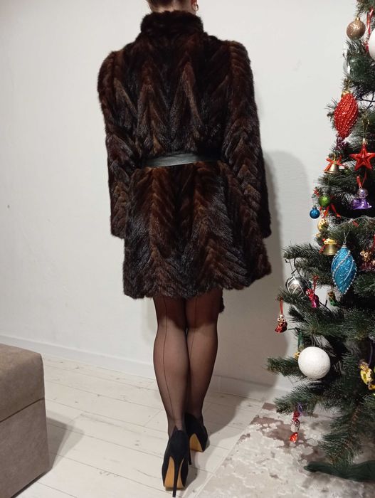 Шуба натуральна норкова