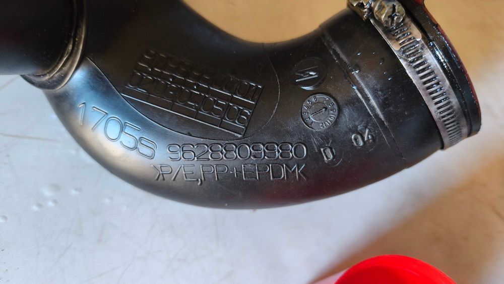 Caixa de ressonância filtro de ar citroen berlingo