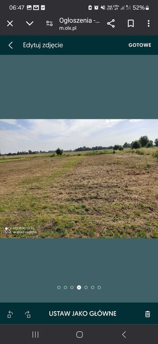 Działka rolno rekreacyjna
