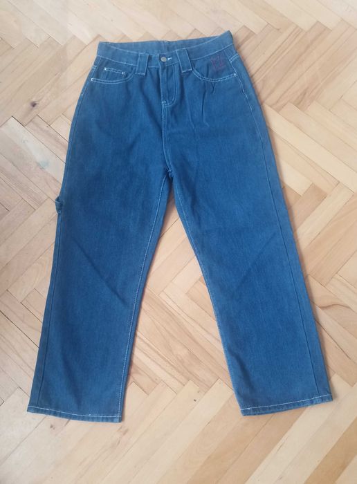 Spodnie dziewczęce jeansowe w rozmiarze M