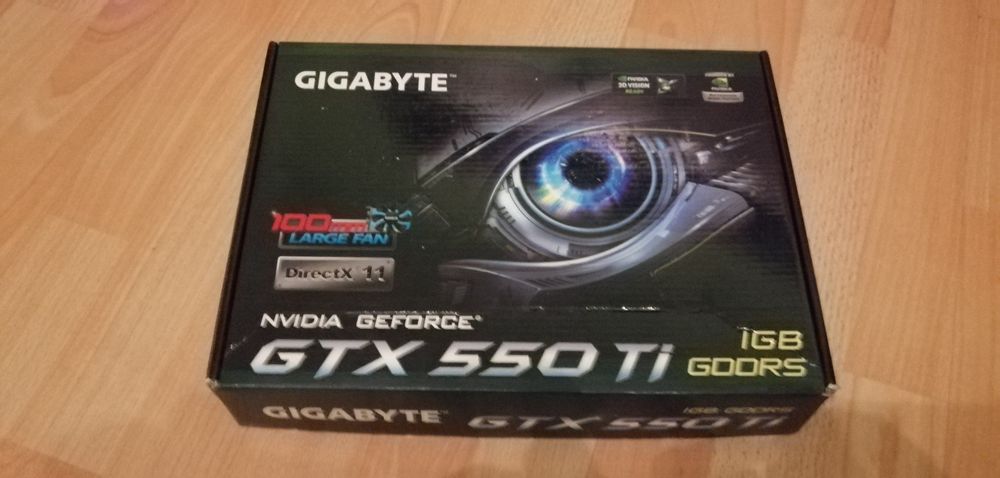 Gigabyte GTX 550 Ti GV-N550D5-1GI zadbana