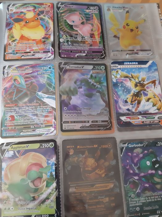 Cartas Pokémon variadas