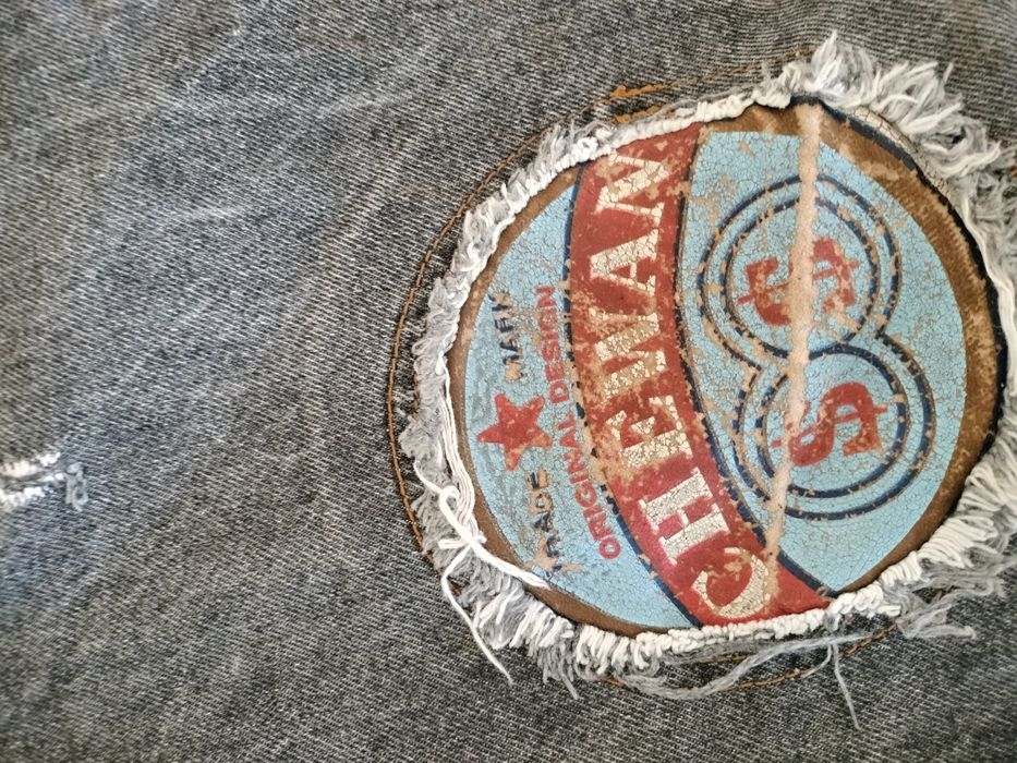 Spodnie jeans.vintage chewan.starocie