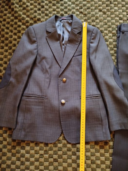 Костюм шкільний для першокласника, піджак, брюки, штани