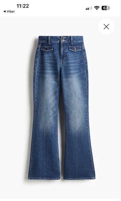 Джинси кльош H&M