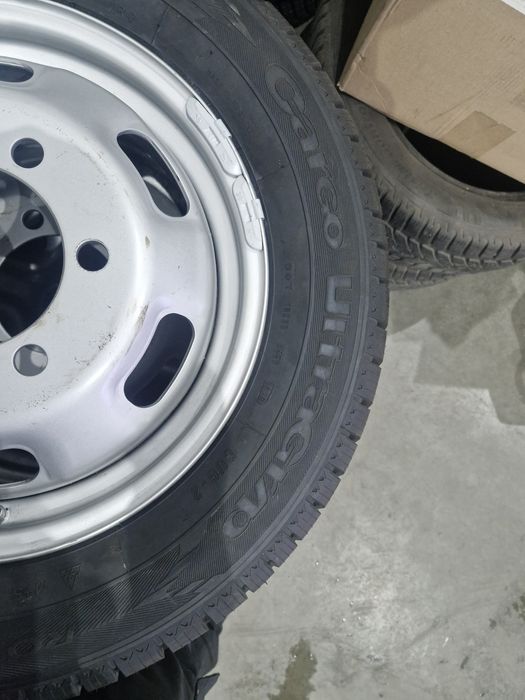 Koła opony zima 205/65r16c Goodyear iveco daily 6x170 nowe bliźniak