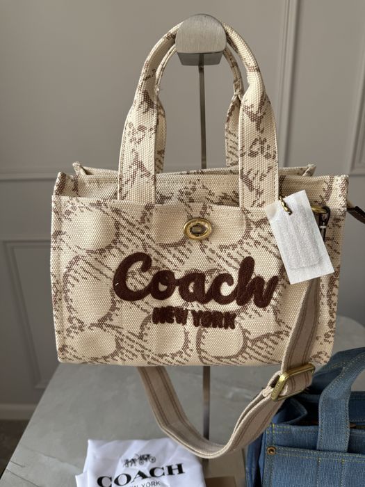 Сумка coach tote bag cargo шоппер