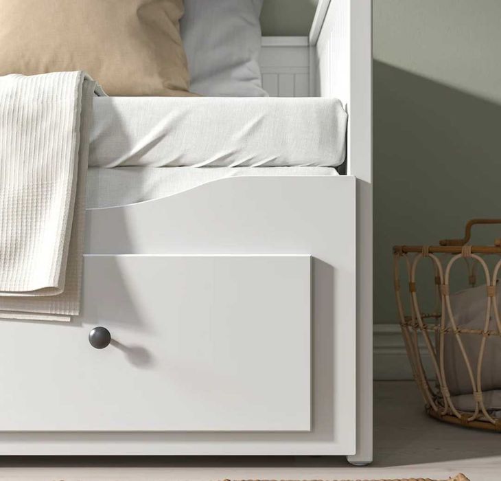 Cama Henmes IKEA IND/ DUPLA c/ 3 gavetões 80 x 200