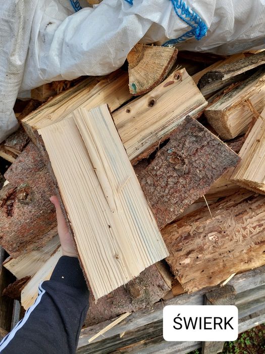 Opał, Drewno kominkowe iglaste i liściaste