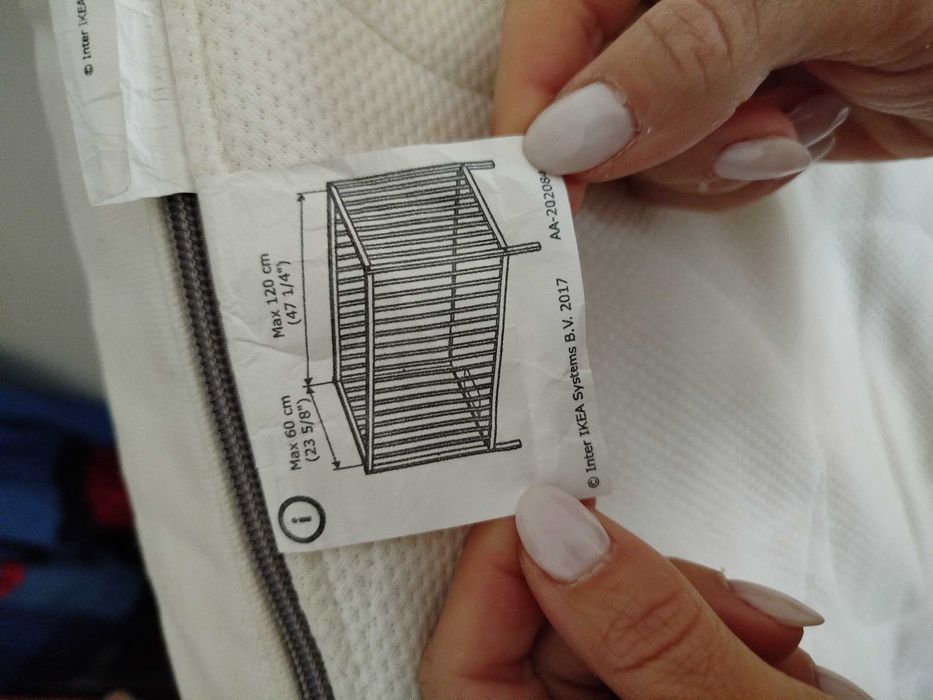 Berço IKEA GONATT + Colchão – Excelente estado!