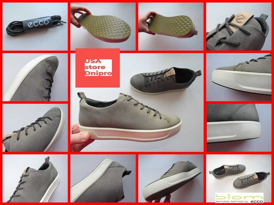 Кроссовки, сникеры, кеды Ecco Biom Soft 8 M Dark Shadow Edt. 43 (28см)
