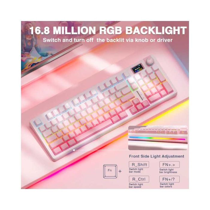 Топовая игровая клавиатура AULA S98 Pro