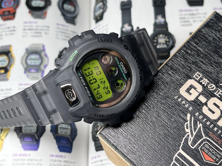 Casio G-SHOCK DW-6900 Fox Fire Dw-6600