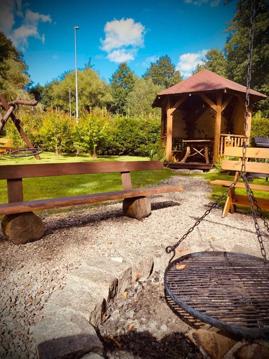 Domek letniskowy do wynajęcia ( 1 na posesji ) Tumiany, kajaki, łódka