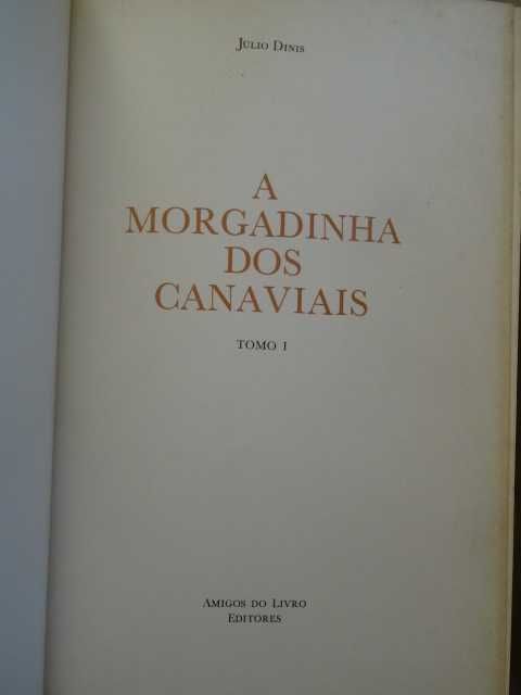 A Morgadinha dos Canaviais de Júlio Dinis - 2 Volumes