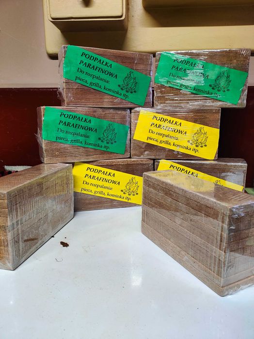 Drewno opałowe w workach