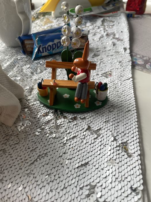 Zabawka drewniana zajaczek