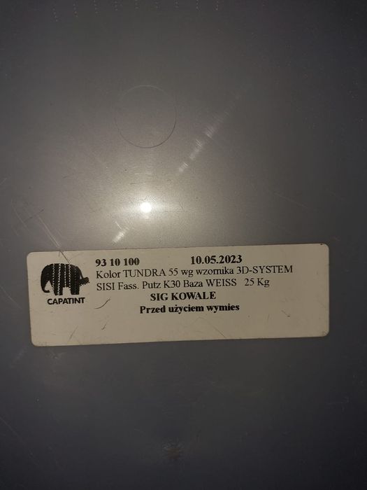 Tynk Caparol 3 mm