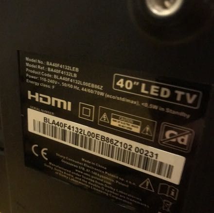 Smart TV Led Blaupunkt Full Hd 40”