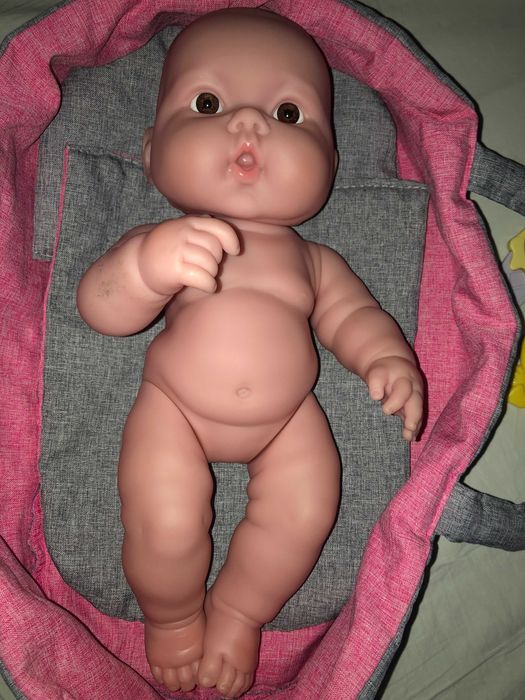 lalka Bobas berenguer newborn z dodatkami