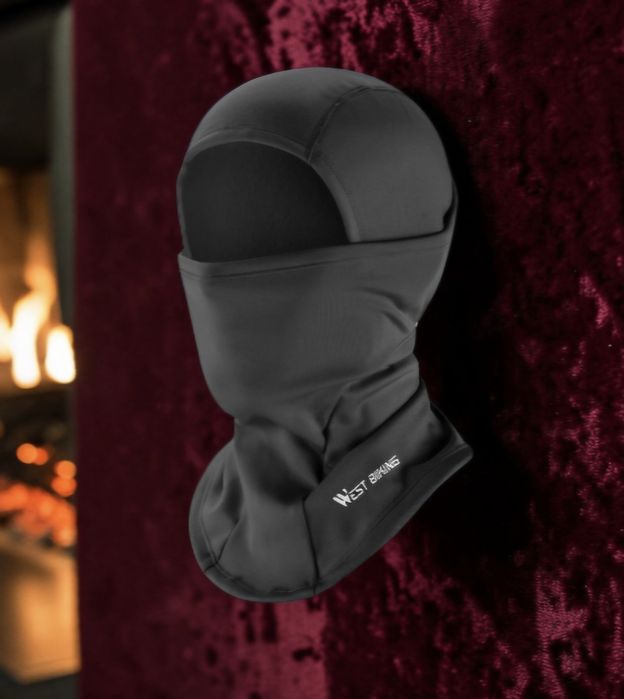 Czarna kominiarka west biking