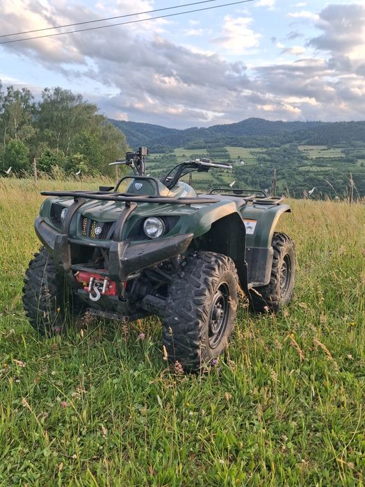 Yamaha Grizzly 350 4x4, 2x4 2010r. | Wyciągarka | Hak | Pług GRATIS