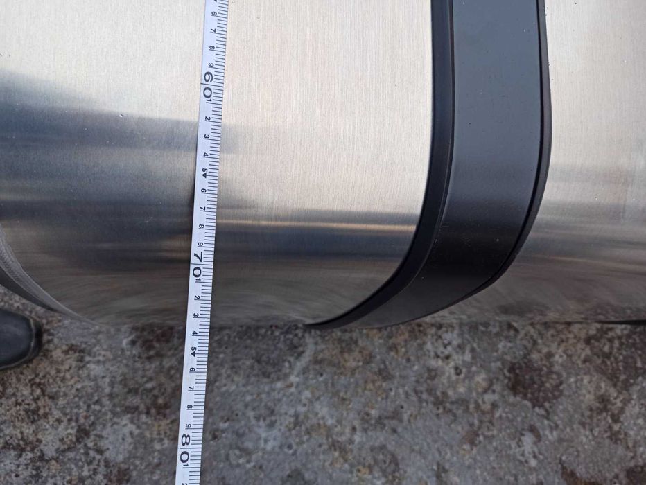 Паливний бак алюмінієвий Man 630л (700х700х1300) ман/даф/івеко новий