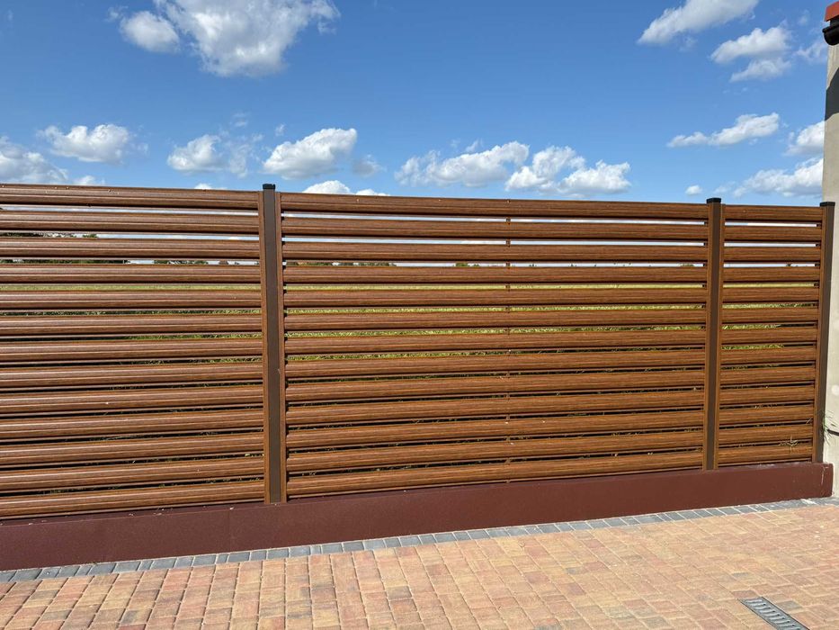 Sztachety ogrodzeniowe - Metalowe - Różne wzory i kolory - Na wymiar