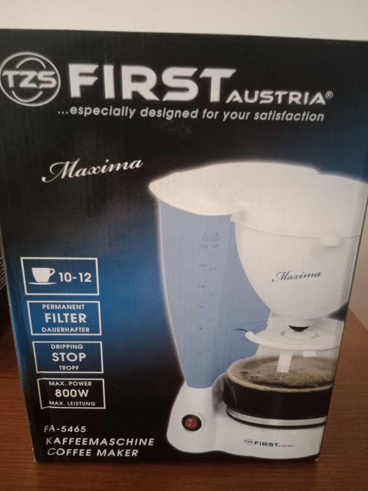 Nowy Ekspres do kawy, herbaty FIRST