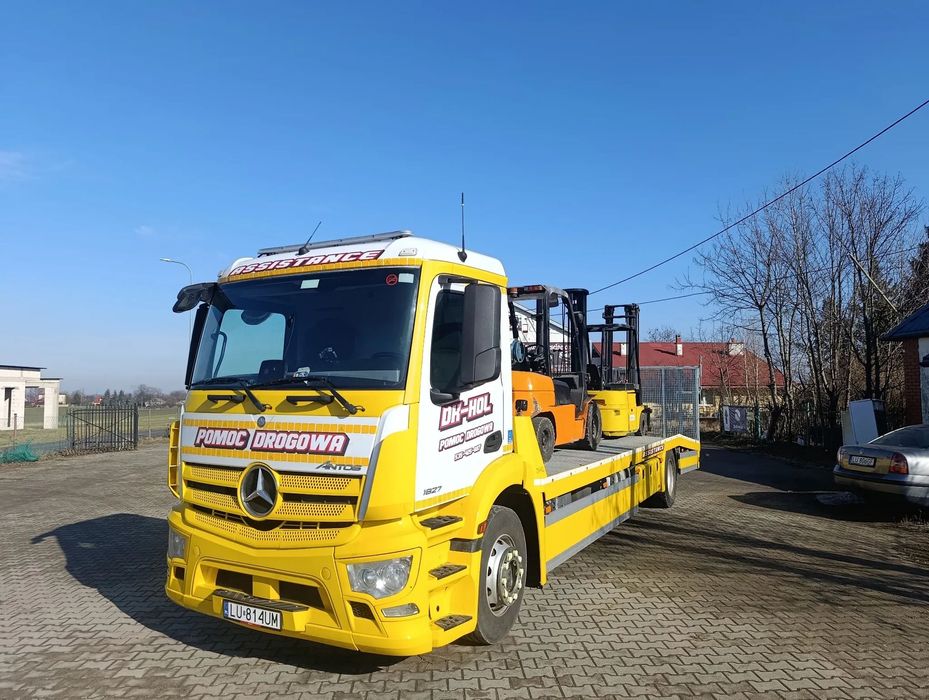 Mercedes-Benz Antos  Pomoc drogowa możliwa zamiana