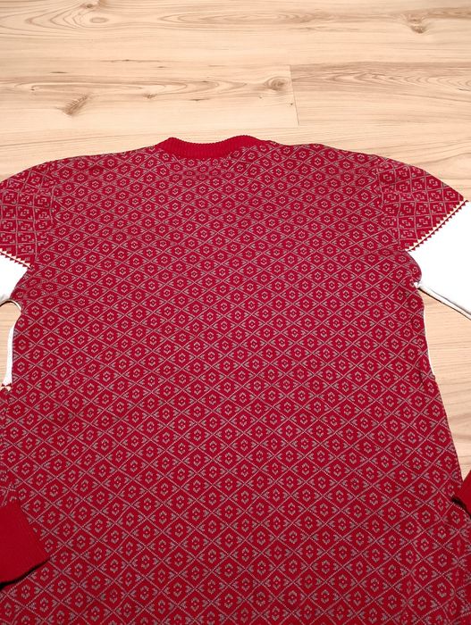 Czerwony Sweter Świąteczny Maker's Mark Kentucky Straight Bourbon