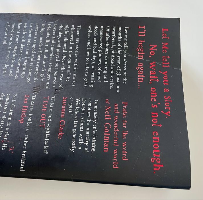 Livro: "Fragile Things - Short Fictions & Wonders", de Neil Gaiman