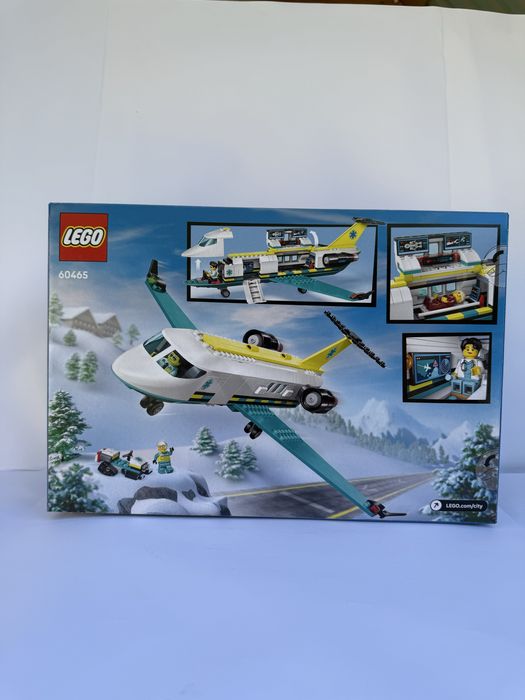 Lego Лего City Сити 60465 Самолет скорой медицинской помощи
