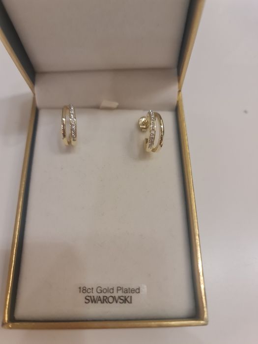 Kolczyki z kryształek Swarovski