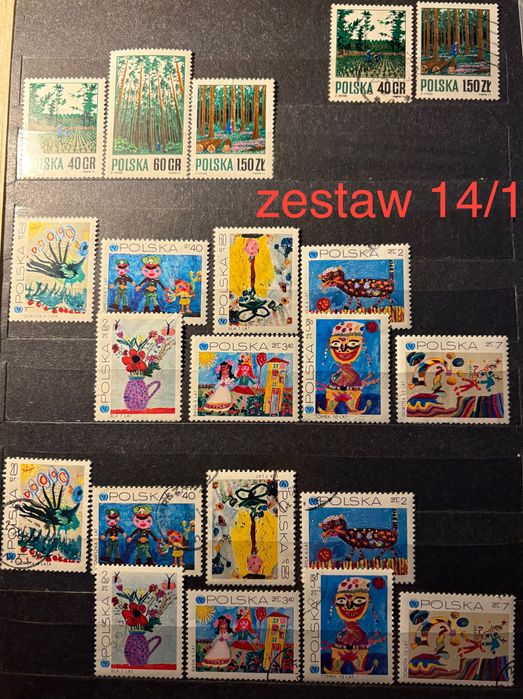 Znaczki pocztowe polskie 14