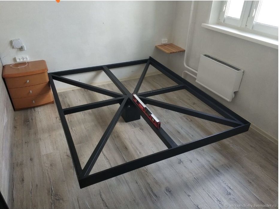 ПАРЯЩАЯ КРОВАТЬ каркас кровати + LED подсветка