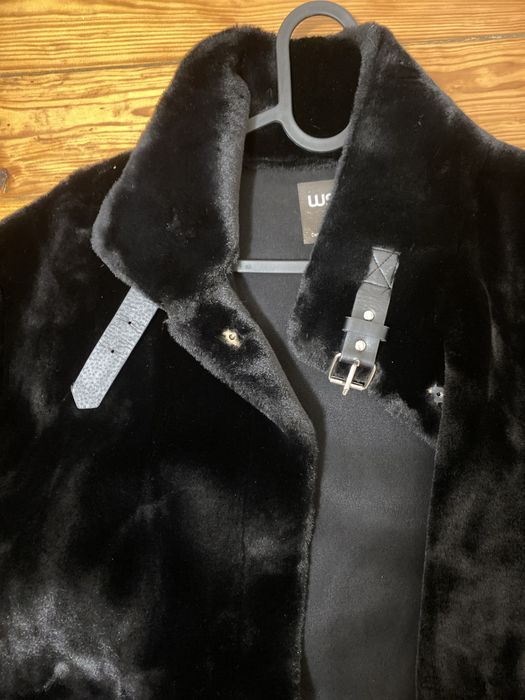 Casaco de pelo comprido