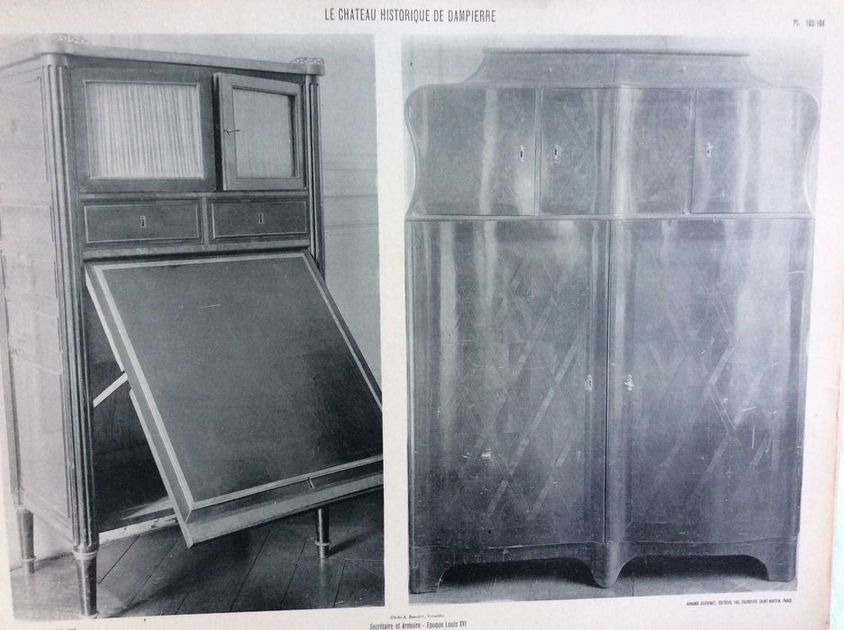 Le Chateau Historique de Dampierre. Heliotipia de 1905. Lote 7